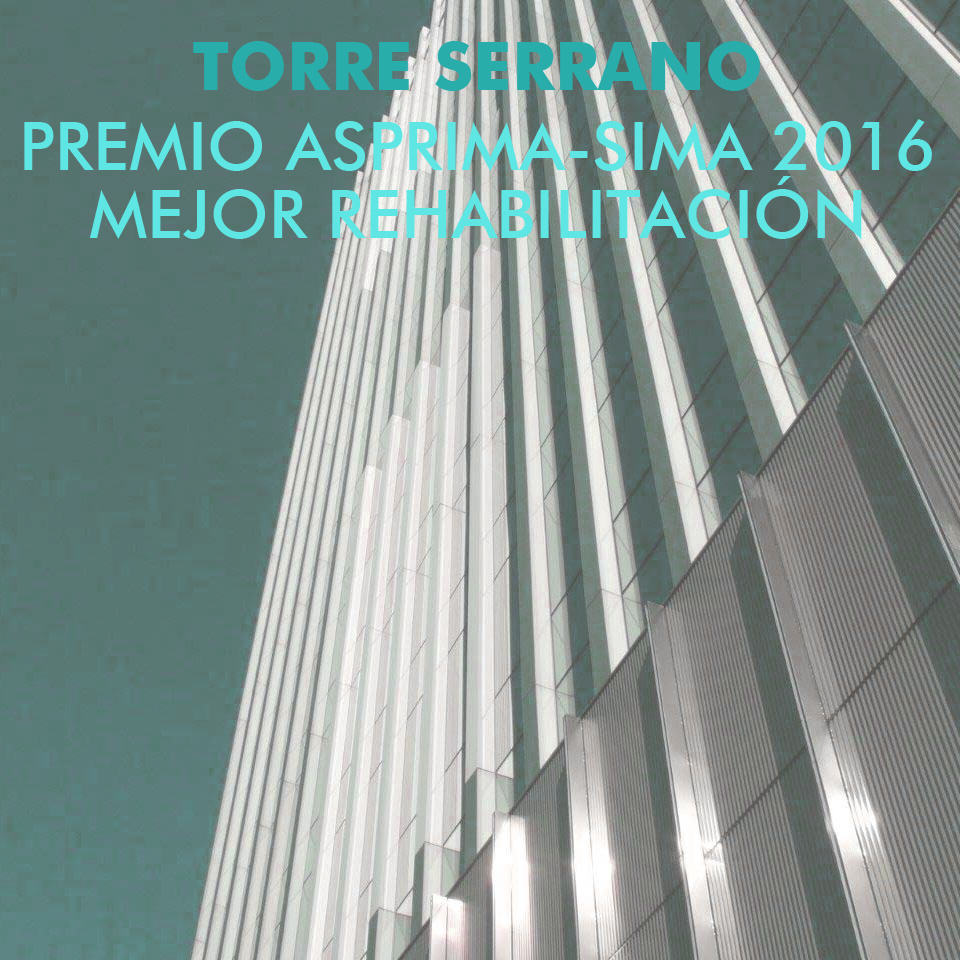 Enar gana el premio ASPRIMA-SIMA 2016 con la rehabilitación del edifico Torre Serrano